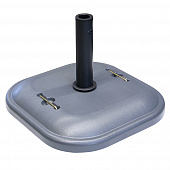 Купить Подставка для зонта бетонная 48х48х36 см 26 кг по низкой цене