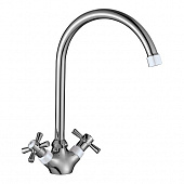 Купить Смеситель Decoroom для кухни DR46028-White по низкой цене