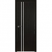 Купить Дверное полотно Profil Doors 35ZN экошпон Дарк браун стекло белое матовое с врезкой под магнитный замок и скрытые петли 2000х900 мм по низкой цене