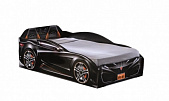 Купить Кровать-машина Cilek Carbed Spyder черная, 70х130 по низкой цене