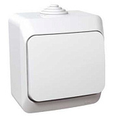 Купить Переключатель Schneider Electric Этюд BA10-046B IP44 одноклавишный белый по низкой цене