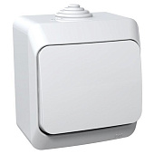 Купить Выключатель Schneider Electric Этюд BA10-041B IP44 одноклавишный белый по низкой цене