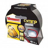 Купить Лента Супер Момент, клеящая, серебряная, 10 м по низкой цене