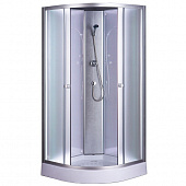 Купить Душевая кабина Niagara NG-444BK 900х900х2050 мм по низкой цене