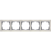 Купить Рамка Werkel Snabb WL03-Frame-05-ivory Слоновая кость пятиместная по низкой цене