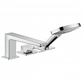 Купить Смеситель Hansgrohe Metropol 74551000 на борт ванны по низкой цене