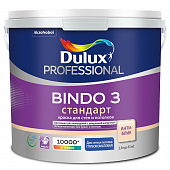 Купить Краска Dulux Professional Bindo 3 база BW для стен и потолков глубокоматовая 2,5 л по низкой цене