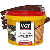 Купить Эмаль VGT Профи ВД-АК-1179 акриловая для шифера шоколадная 2,5 кг по низкой цене