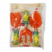 Купить Набор детского ручного инструмента с пластиковыми фигурными рукоятками 3 предмета по низкой цене