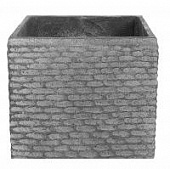 Купить Кашпо Nobilis Marco Relief Cube, 27 см по низкой цене