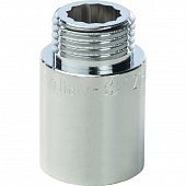 Купить Удлинитель Stout SFT-0002-001230 1/2 дюйма 30 мм хромированный с внутренней и наружной резьбой по низкой цене