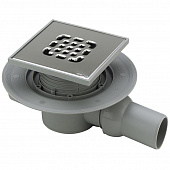Купить Трап Viega X1 с дизайн-решеткой 15х15см нерж.сталь 557140 4935.2 по низкой цене