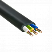 Купить Кабель ВВГ-Пнг-LS 3х2,5 мм2 черный (1 п.м.) по низкой цене