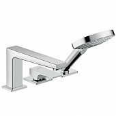 Купить Смеситель Hansgrohe Metropol 32550000 на борт ванны по низкой цене