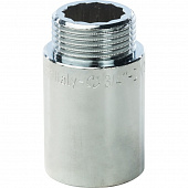 Купить Удлинитель Stout SFT-0002-003440 3/4 дюйма 40 мм хромированный с внутренней и наружной резьбой по низкой цене