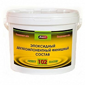 Купить Покрытие эпоксидное финишное Аквест-102 двухкомпонентное для устройства наливных полов 7,5 кг по низкой цене