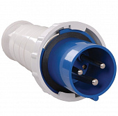Купить Вилка IEK ССИ-033 PSR01-063-3 63А 2P+PE 220В силовая по низкой цене