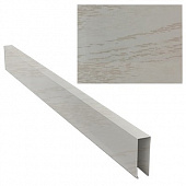 Купить Рейка Cesal Art AR С 30/50 751 кубообразная дуб белый 50х30х50х4000 мм по низкой цене