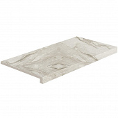 Купить Ступень Atlas Concorde Supernova Marble Calacatta Gold Scalino фронтальная из керамогранита 600х330 мм по низкой цене