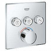 Купить Смеситель Grohe Grohtherm SmartControl для ванны и душа, внешняя часть 29149000 по низкой цене