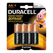 Купить Элемент питания Duracell LR6-4BL BASIC NEW по низкой цене