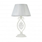 Купить Лампа Maytoni Elegant ARM001-11-W белая E14 40W 220V настольная по низкой цене