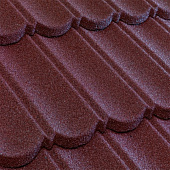 Купить Черепица Metrotile Metrobond композитная Бордо по низкой цене