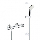 Купить Комплект Grohe Grohtherm 800 34565001 душевой со штангой 600 мм по низкой цене