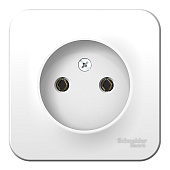 Купить Розетка Schneider Electric Blanca BLNRA000111 одноместная без заземления с изолирующей пластиной белая по низкой цене