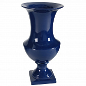 Купить Ваза Evergreen BLUE декоративная 38 см по низкой цене