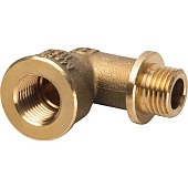 Купить Угольник Stout с упором SFT-0015-000014 1/4 дюйма с внутренней и наружной резьбой по низкой цене