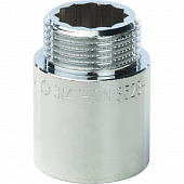 Купить Удлинитель Stout SFT-0002-003430 3/4 дюйма 30 мм хромированный с внутренней и наружной резьбой по низкой цене