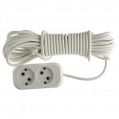 Купить Удлинитель Makel MGP103 бытовой 2 розетки без заземления ПВС 3х1 3500 Вт IP20 3 м по низкой цене