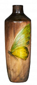 Купить Ваза MHLiving Fresco yellow butterfly настольная 006903 по низкой цене