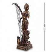 Купить Статуэтка Veronese Клеопатра с лирой WS-447 по низкой цене