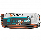 Купить Шланг Gardena Flex поливочный 9x9 3/4" х 50 м 18055-20 по низкой цене