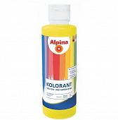Купить Колер-краска Alpina Kolorant Gelb желтая 0,5 л по низкой цене