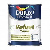 Купить Краска Dulux Trade Velvet Touch BW для стен и потолка, матовая, белая 5 л по низкой цене