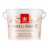 Купить Лак Tikkurila Paneeli-Assa 20 для стен и потолков полуматовый 2,7 л по низкой цене