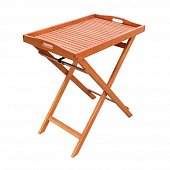 Купить Столик чайный складной 45х68х76 см эвкалипт по низкой цене