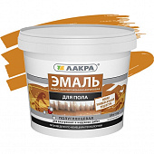 Купить Эмаль Лакра акриловая для пола золотисто-коричневая 0,9 кг по низкой цене