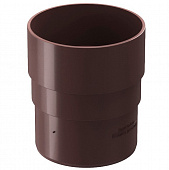 Купить Соединитель трубы Docke ПВХ Standard D120/80 мм светло-коричневый по низкой цене