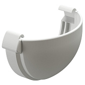 Купить Заглушка желоба Docke ПВХ Lux D141/100 Пломбир по низкой цене