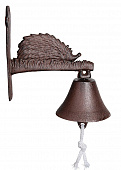 Купить Колокольчик дверной чугунный "Ёжик" Esschert Design по низкой цене