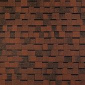 Купить Черепица гибкая Tegola Top Shingle Премьер Красно-коричневая по низкой цене