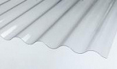 Купить Шифер ПВХ волновой, прозрачный, 2000х950х0,8 мм по низкой цене