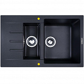 Купить Мойка Zigmund & Shtain Rechteck 775.2 кухонная гранитная Темная скала по низкой цене