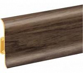 Деревянный, металлический, пластиковый напольный плинтус.