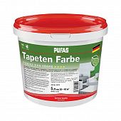Купить Краска PUFAS Tapeten Farbe для обоев, в/д, oснова А 5 л по низкой цене