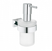 Купить Дозатор Grohe Essentials Cube для жидкого мыла 40756001 по низкой цене